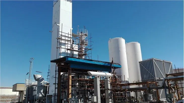 Kryogen CO2-separation för syreförbränning